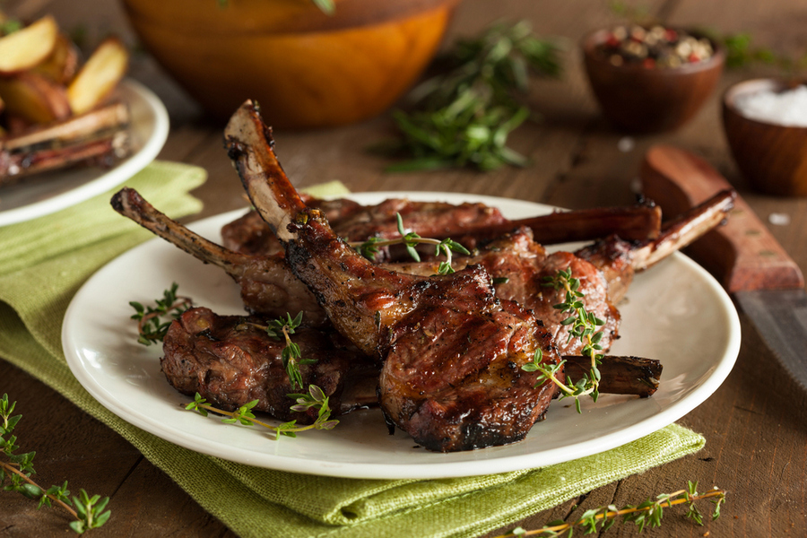 Lechazo asado