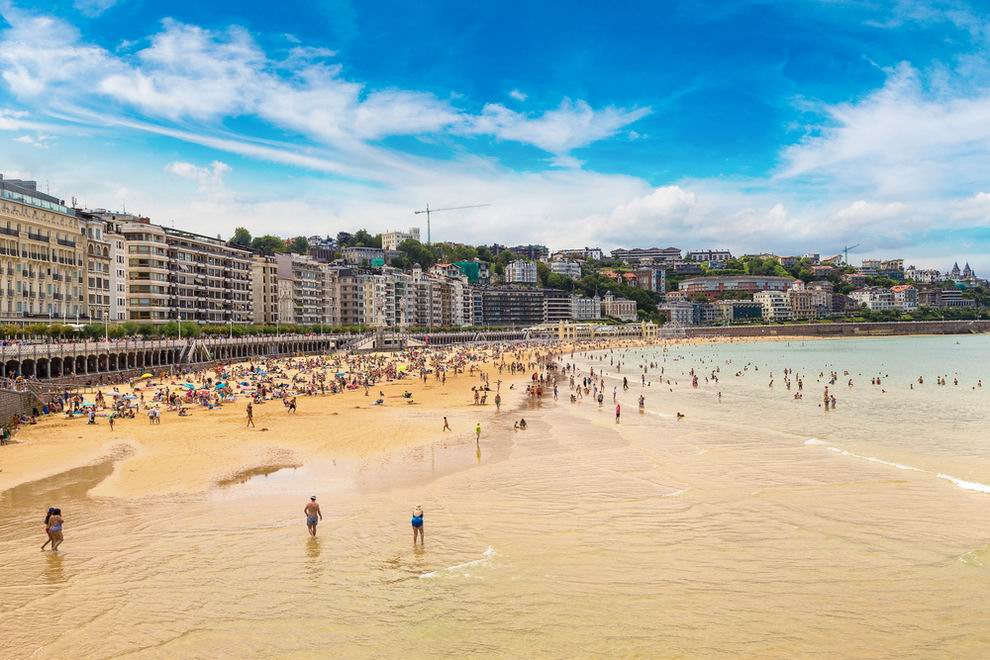 San Sebastian La Concha beach