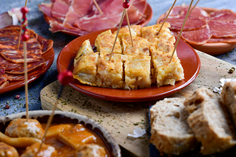 Tortilla Espanola Spanyol omlett