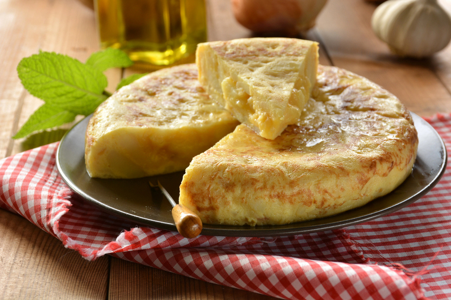 Tortilla Espanola Spanyol omlett