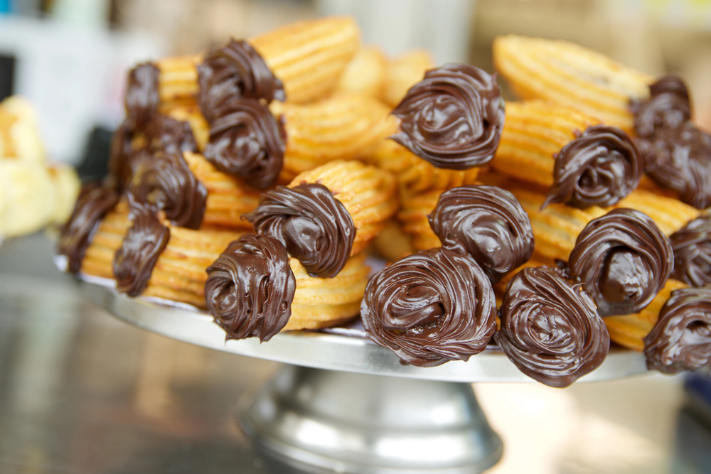 Churros con chocolate