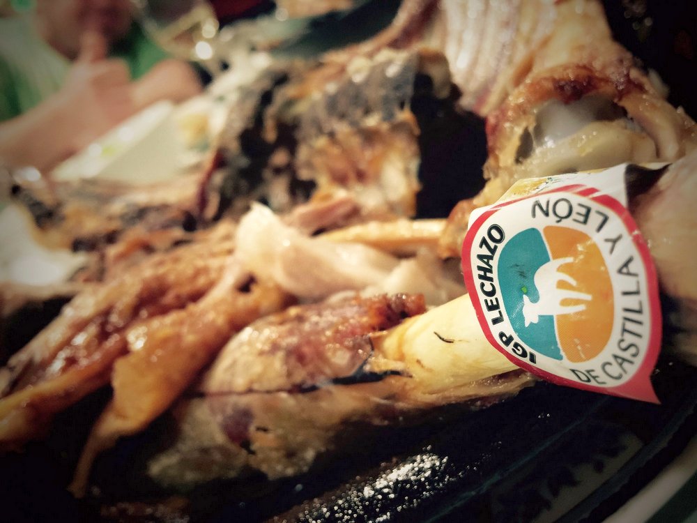 Lechazo asado