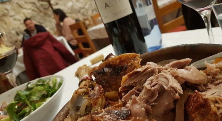 Lechazo asado