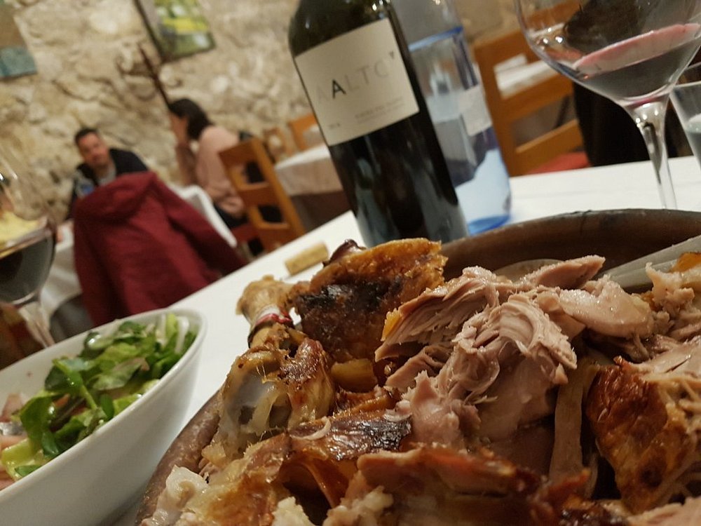 Lechazo asado