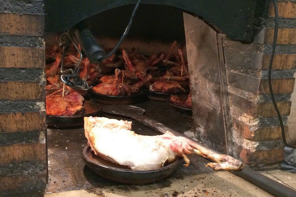 Lechazo asado