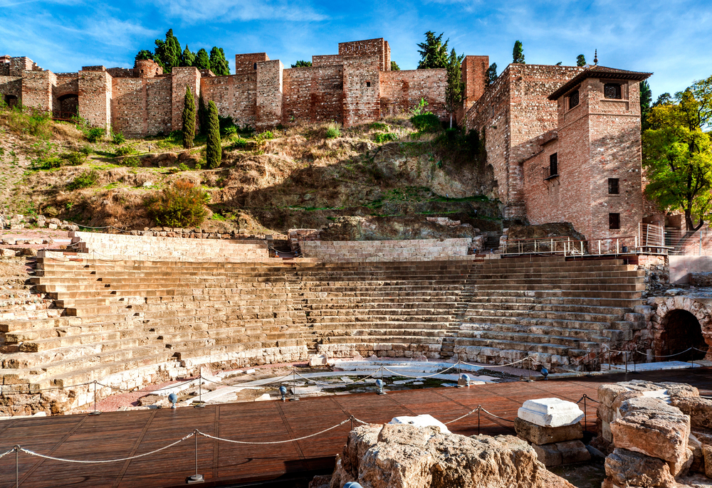 Malaga Castillo de Gibralfaro