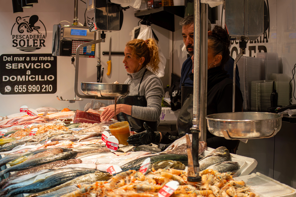 Malaga Mercado Central de Atarazanas