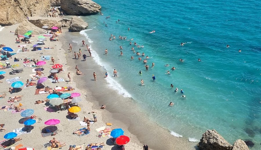 Nerja beach
