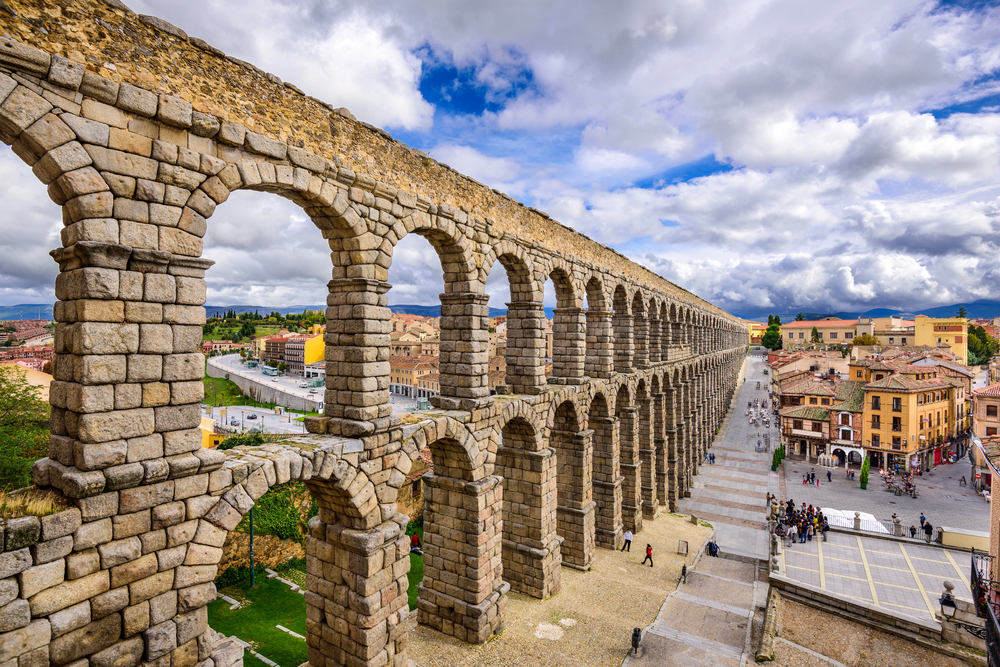Római vízvezeték Acueducto de Segovia 