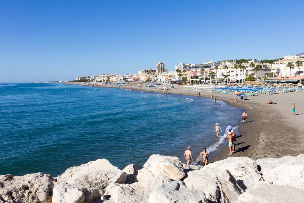Torremolinos Carihuela beach