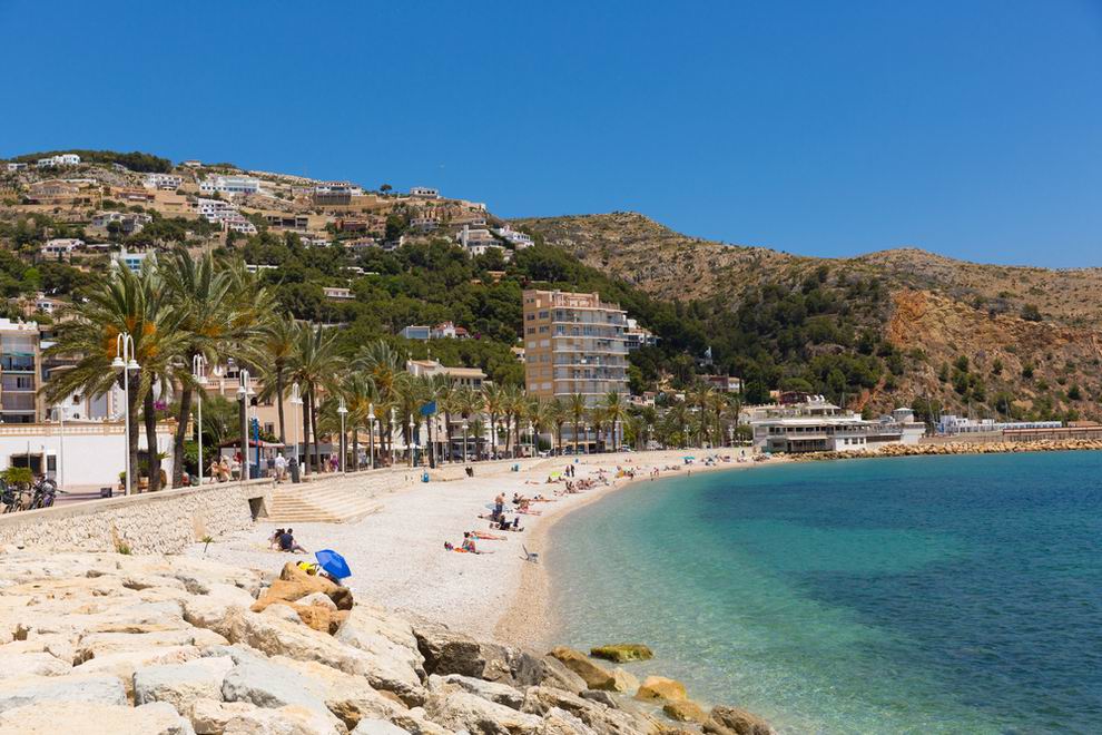 Xabia Platja de la Grava beach