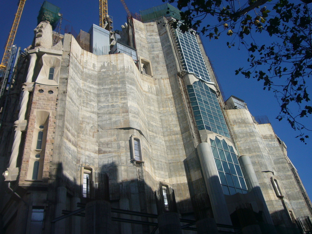 sagrada família barcelona glory dicsoseg homlokzat