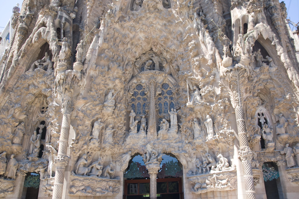 sagrada família barcelona születés homlokzata