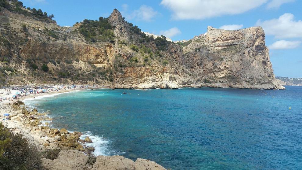 Costa Blanca strandok - Benitachell Cala Moraig