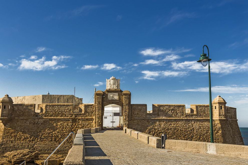 Cádiz Castillo de san sebastián