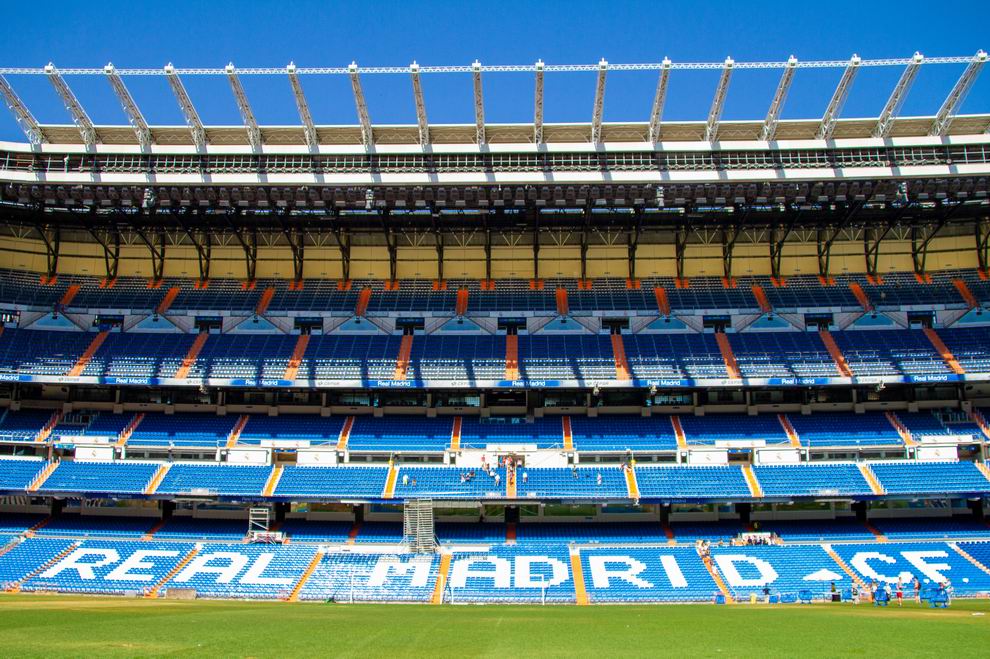 Madrid Santiago Bernabeu stadion