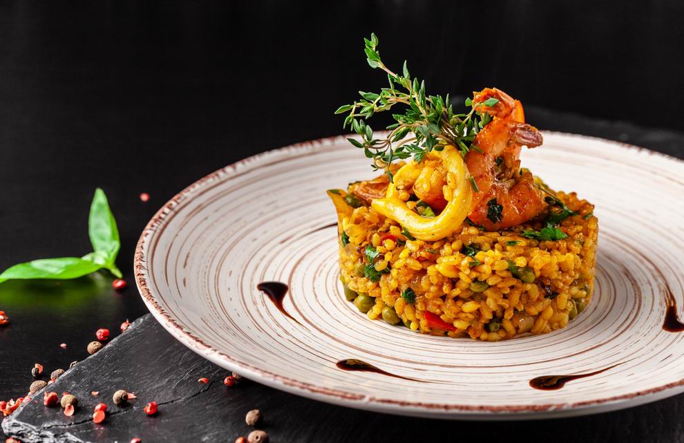 Arroz a banda - paella