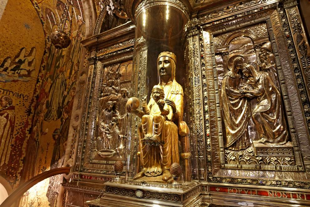 Montserrat fekete madonna