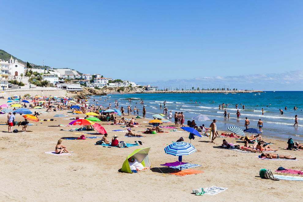 Sitges strandjai