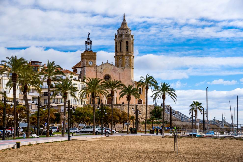 Sitges Sant Bartomeu templom - Sitges látnivalók