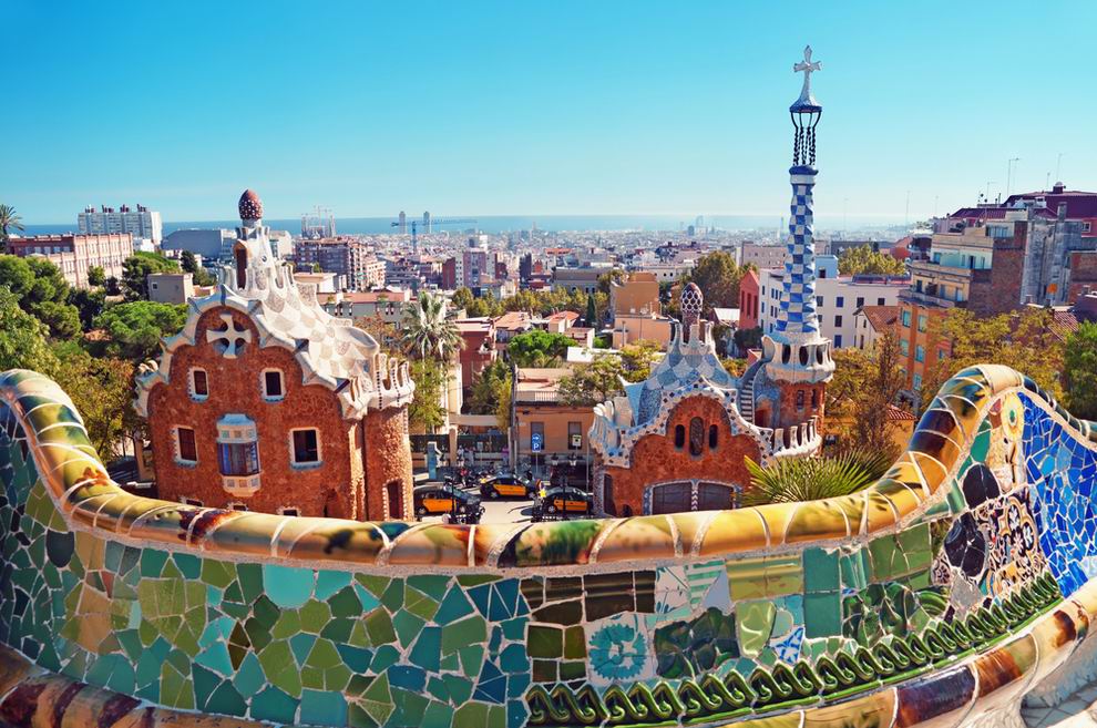 Spanyolország látnivalók - Barcelona Parc Guell
